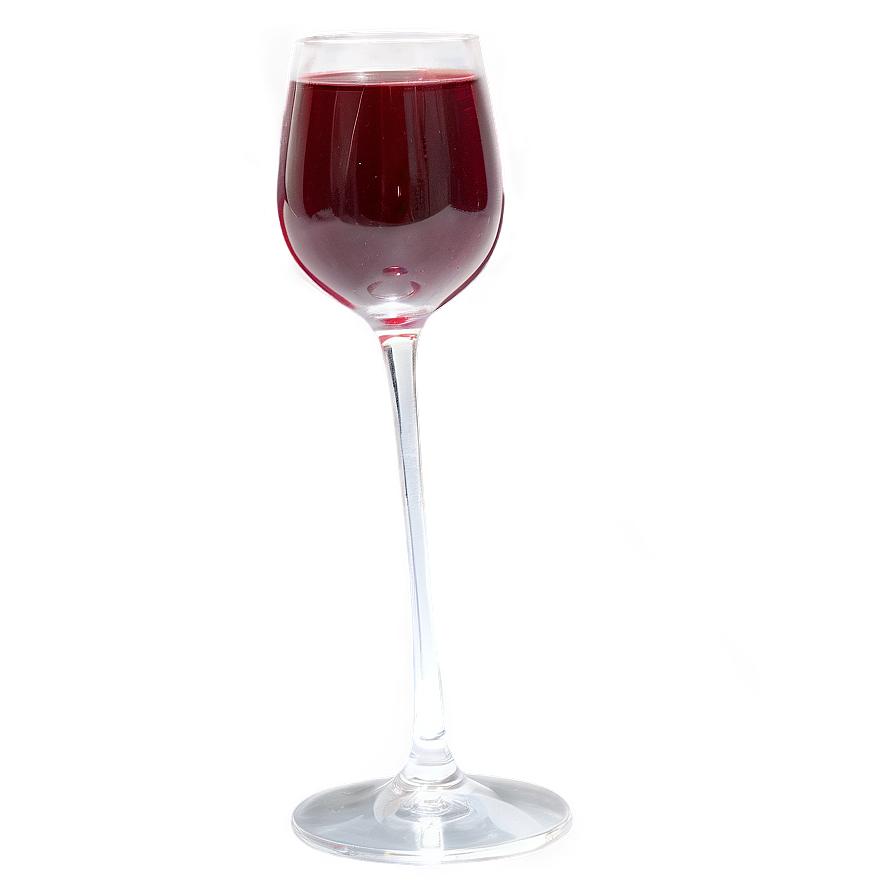 Sophisticated Red Wine Glass Png Pif