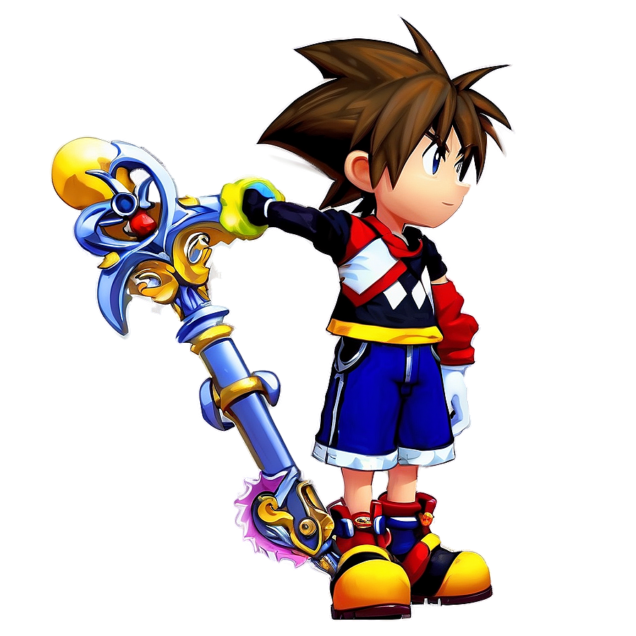 Sora And Keyblade Png Hmd