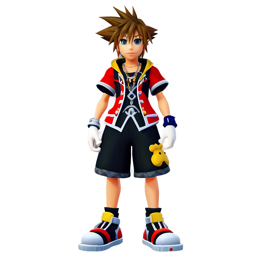 Sora's Kingdom Hearts Outfit Png 06252024