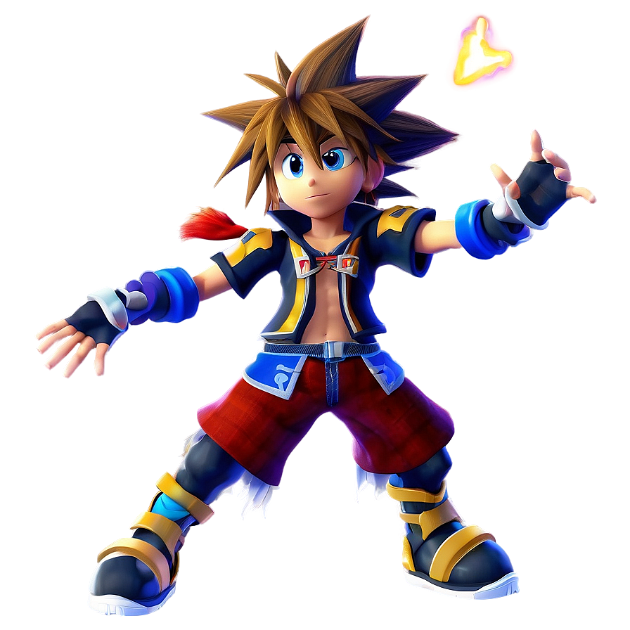 Sora's Valor Form Png Wai