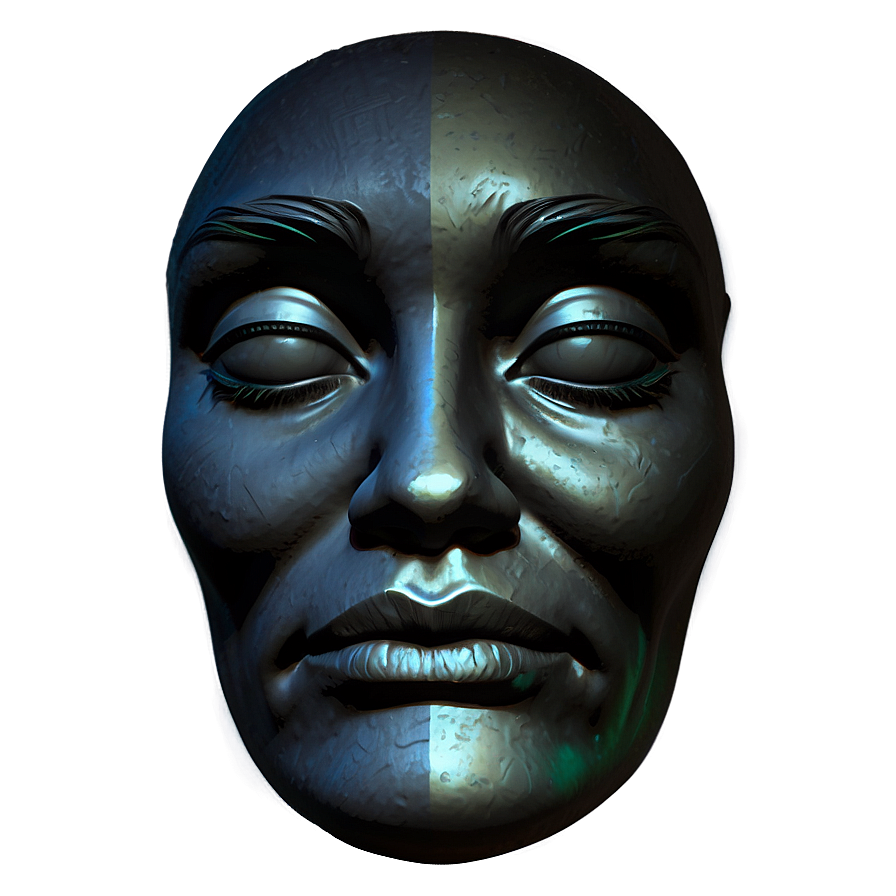 Sorrow Face Design Png 52