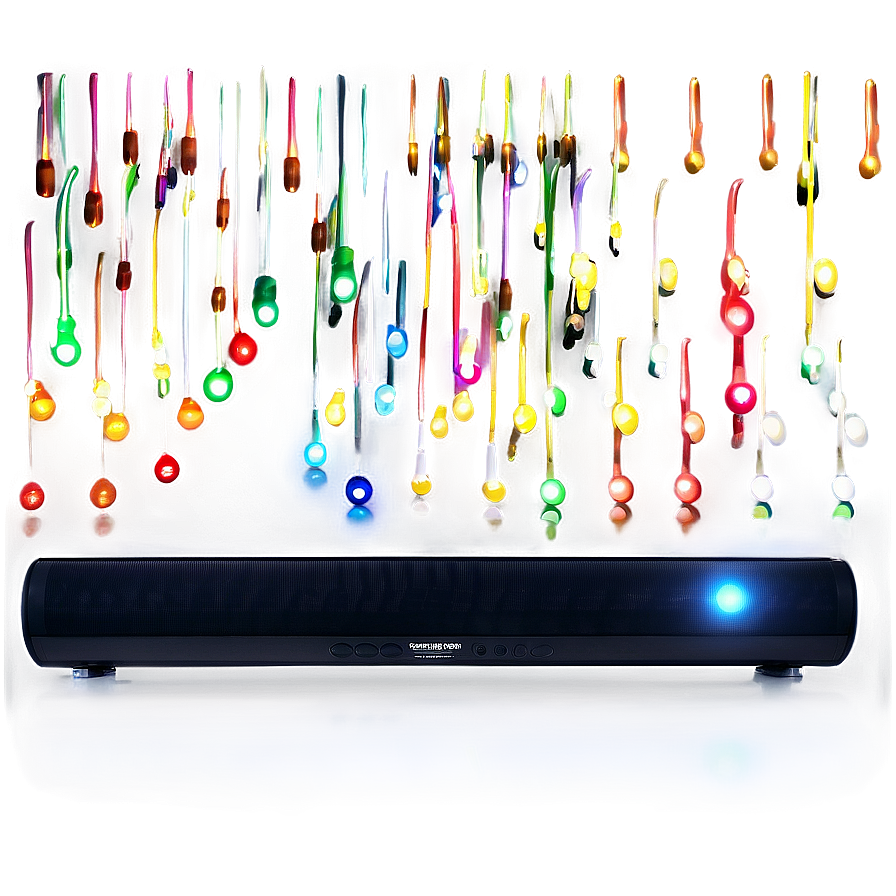 Sound Bar With Lights Png 06282024