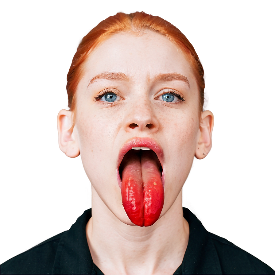 Sour Face Tongue Reaction Png Tft72