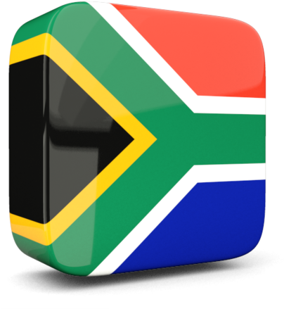 South African Flag3 D Icon