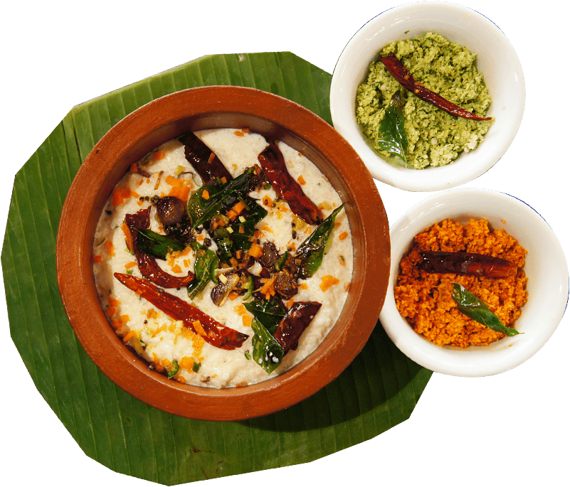 South Indian Cuisine Served Traditionally