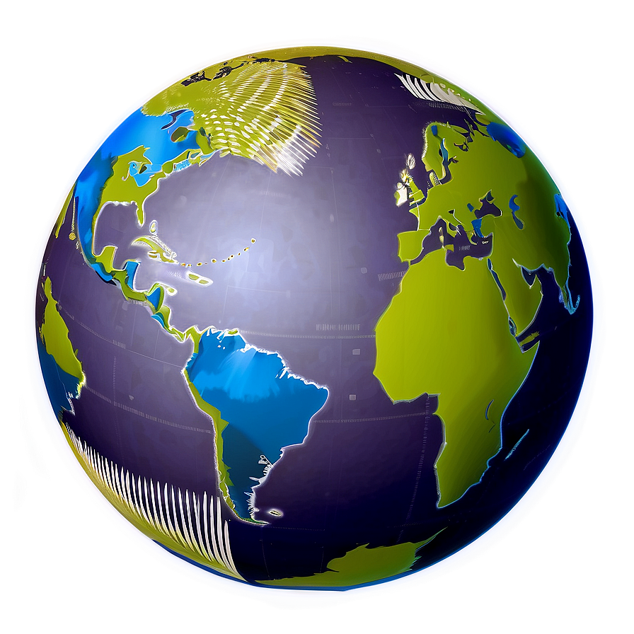 Southern Hemisphere Globe Png 47