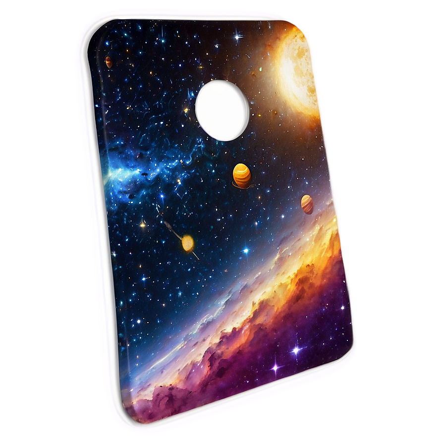 Space Galaxy Cornhole Bag Png Apg21