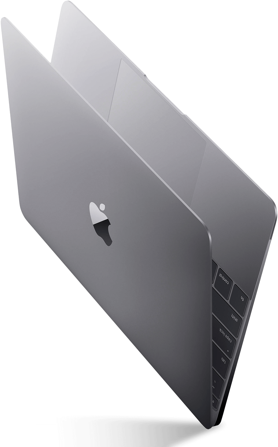 Space Gray Mac Book Closed Floating