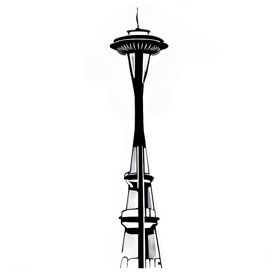 Space Needle Silhouette Png Wpi