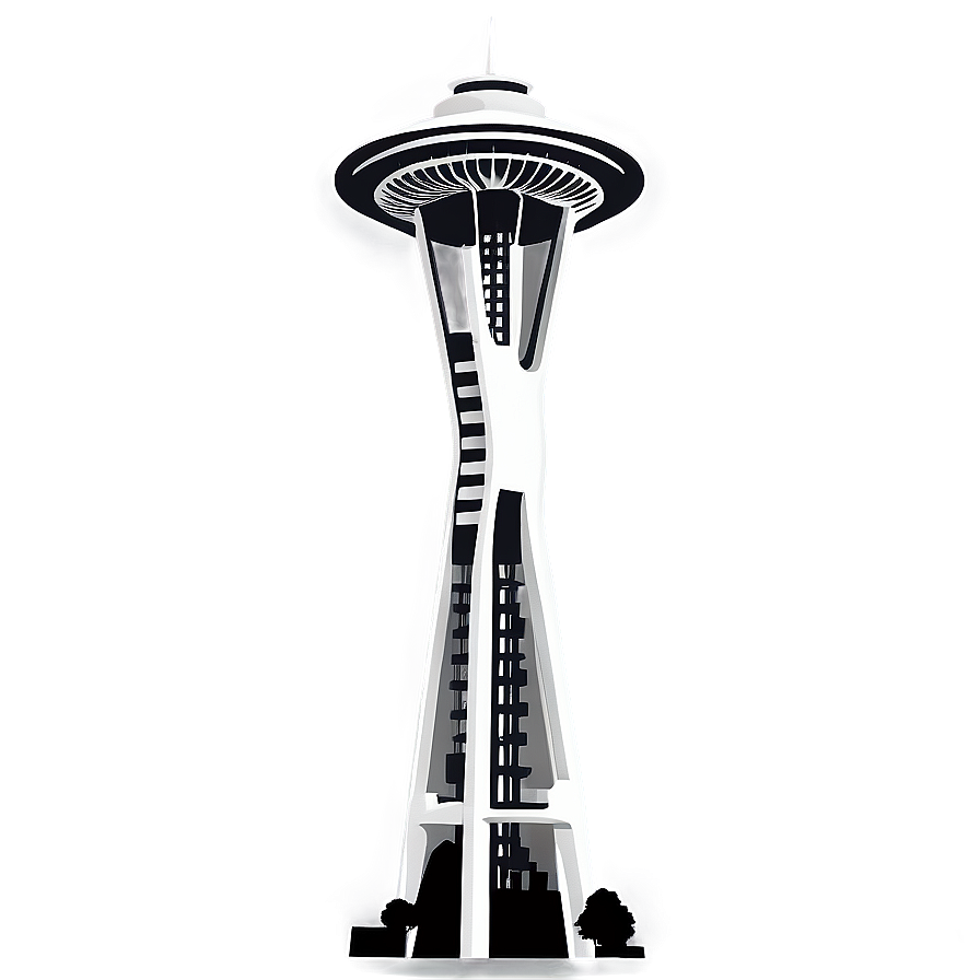 Space Needle Tower Png Mpw