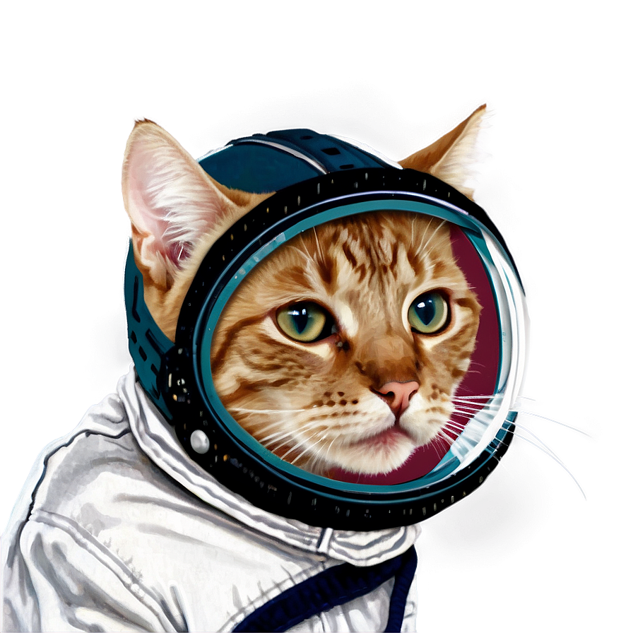 Space Pilot Cat Png 06242024