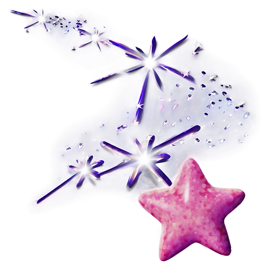 Space Pink Stars Png Ewu63