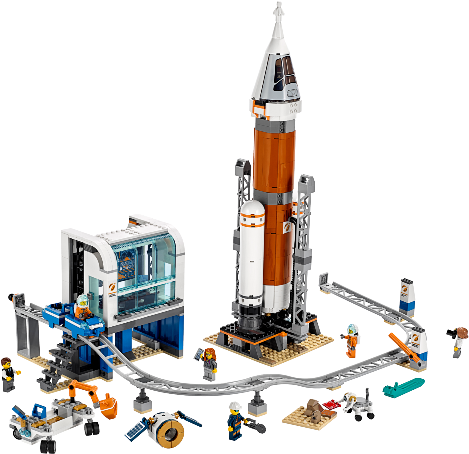 Space Rocket Launchpad Set