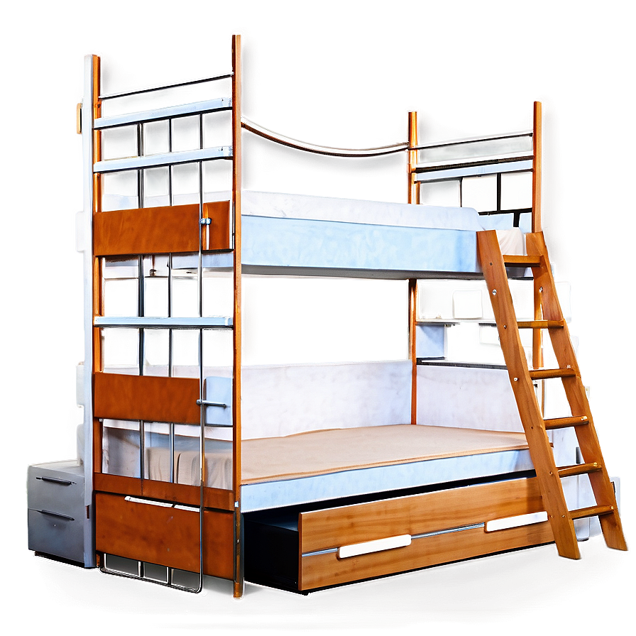 Space Saving Bunk Bed Png 2