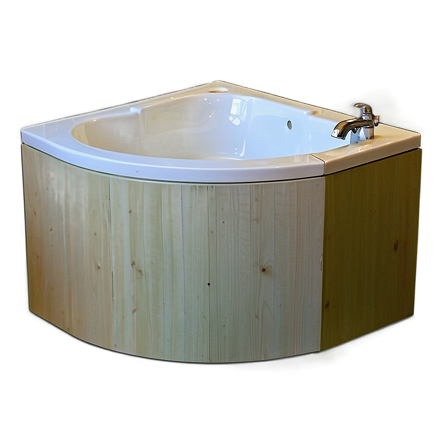 Space-saving Corner Tub Png 06282024