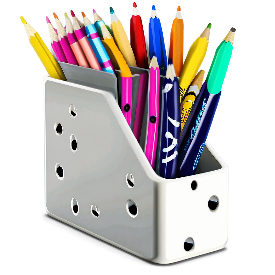 Space-saving Pencil Holder Png 06282024