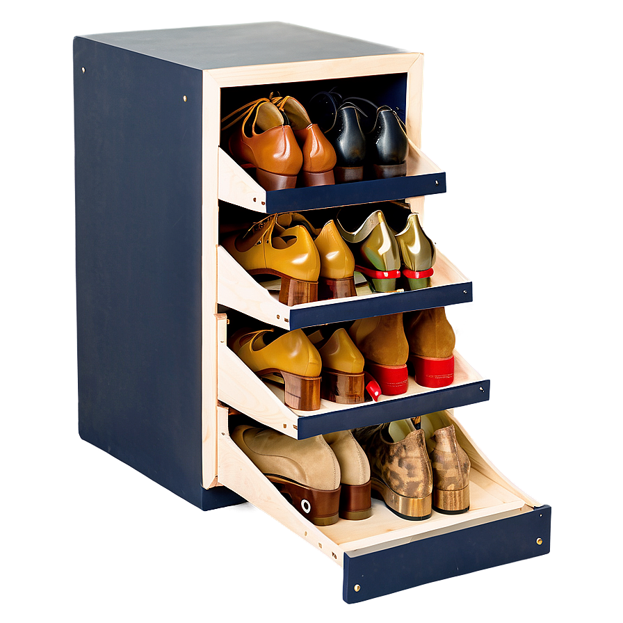 Space Saving Shoe Cabinet Png Jwv34