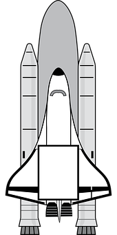 Space Shuttle Vector Illustration