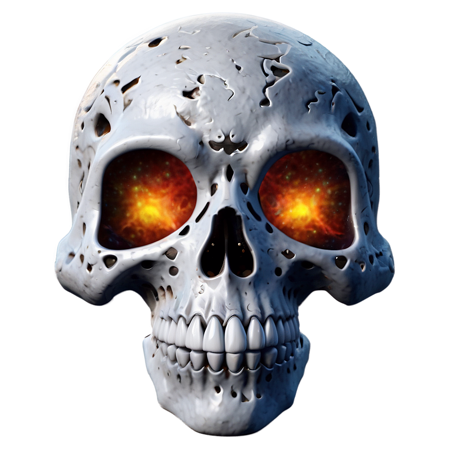 Space Skull Character Png A