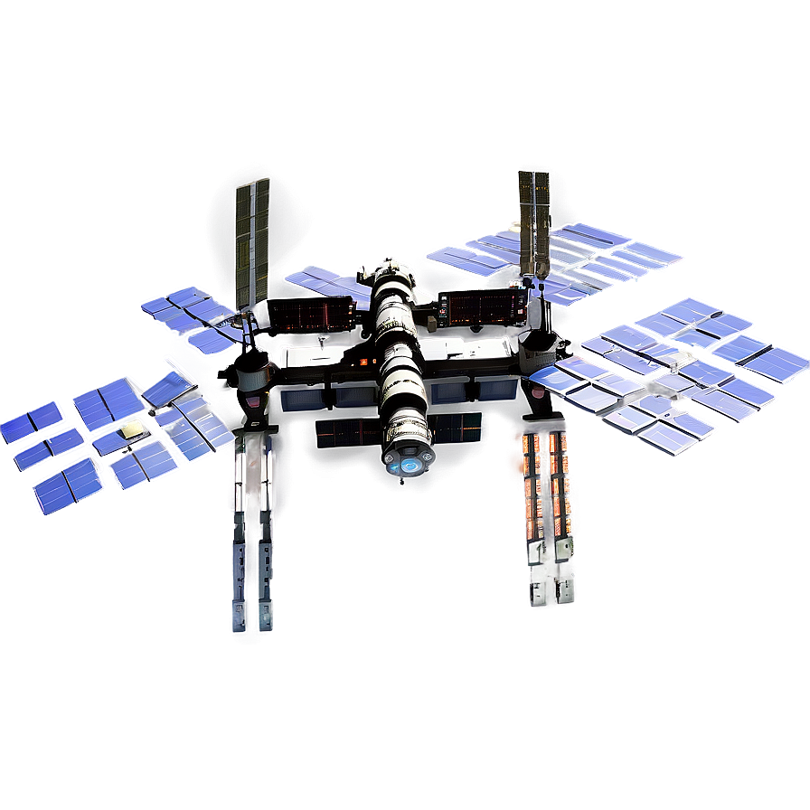 Space Station In The Cosmos Png 66