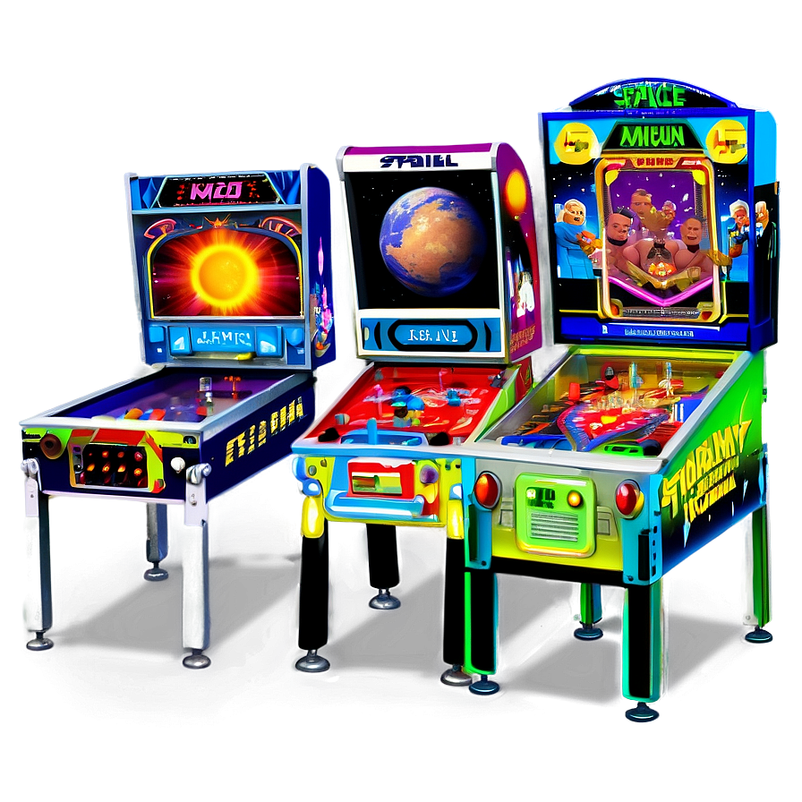 Space Theme Pinball Png Cao71