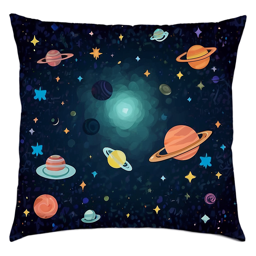 Space Theme Throw Pillow Png Nlf8