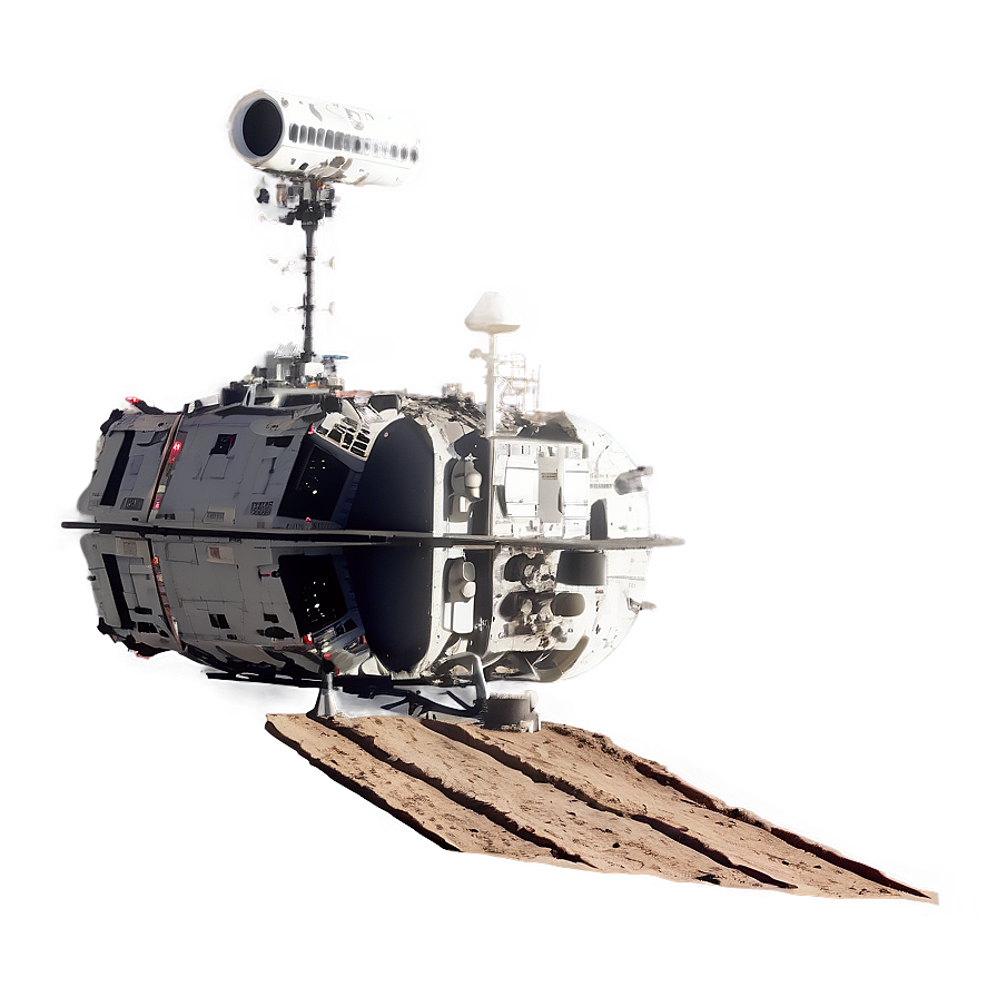 Spacecraft On Moon Surface Png 30