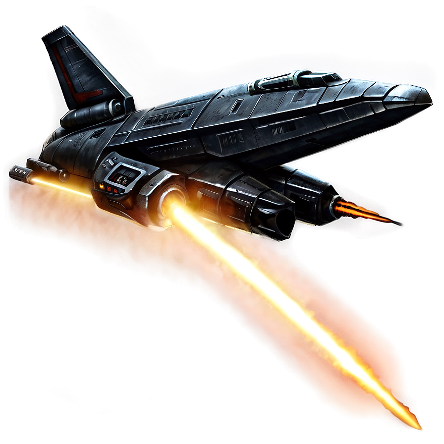 Spaceship In Battle Png 94