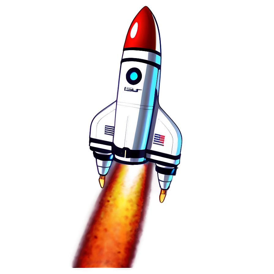 Spaceship Launch Art Png Rlb41