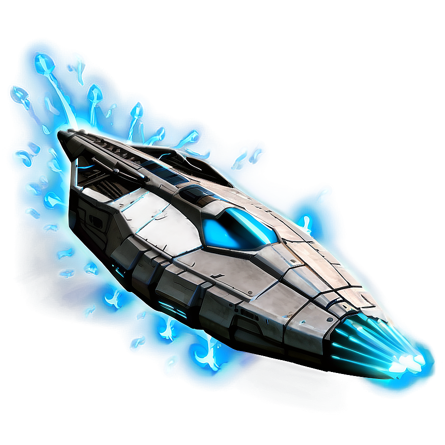 Spaceship With Force Field Png Xxm97