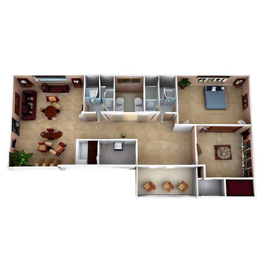 Spacious Floor Plan Png Gob55