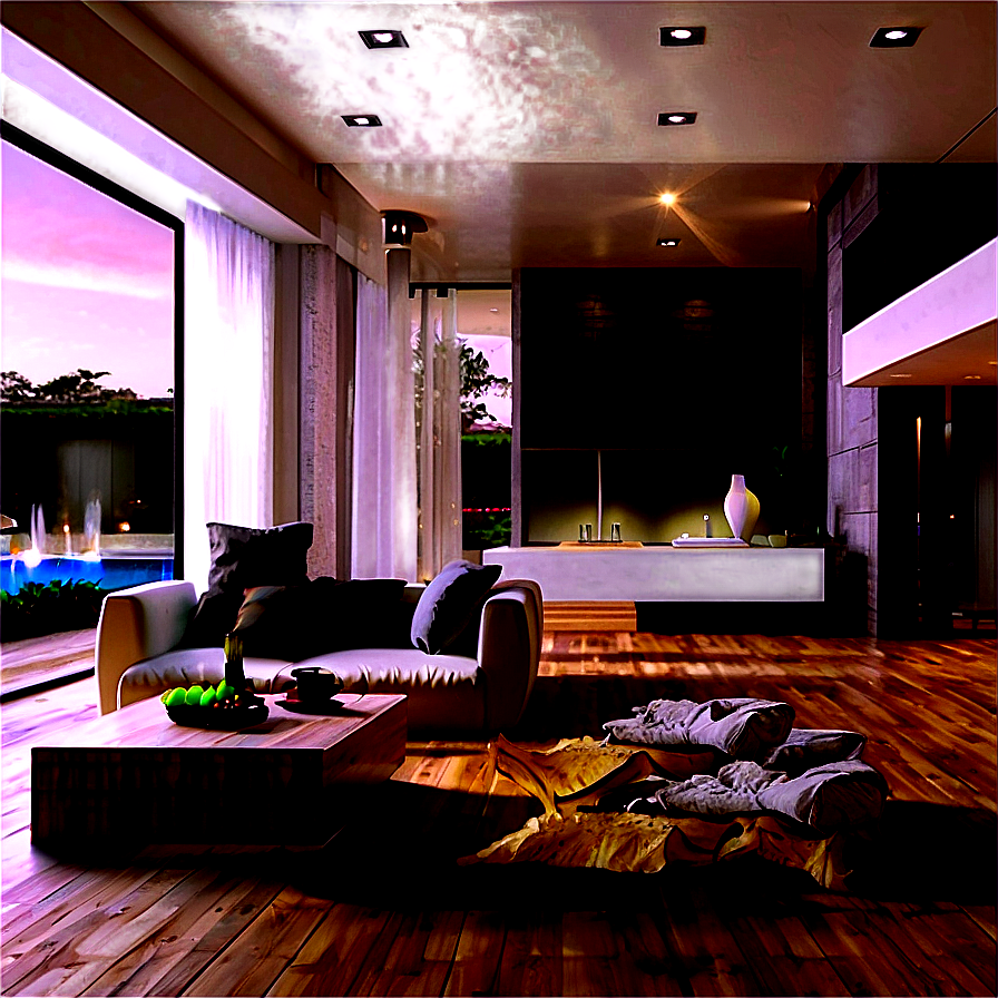Spacious Living Room Interior Png Gxq