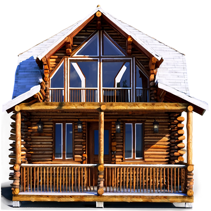 Spacious Log Cabin Floor Plan Png Dkj31