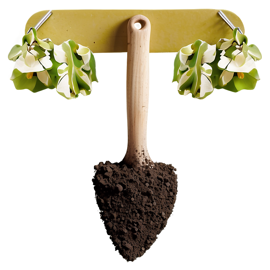 Spade And Soil Png 05242024