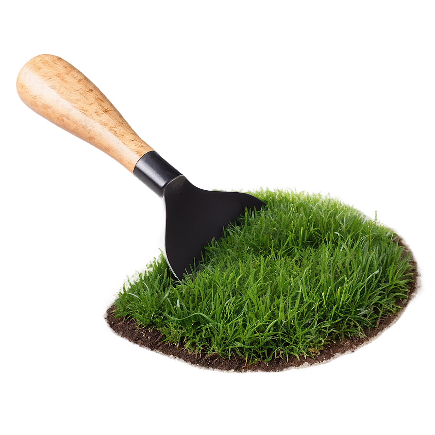 Spade On Grass Png 05242024