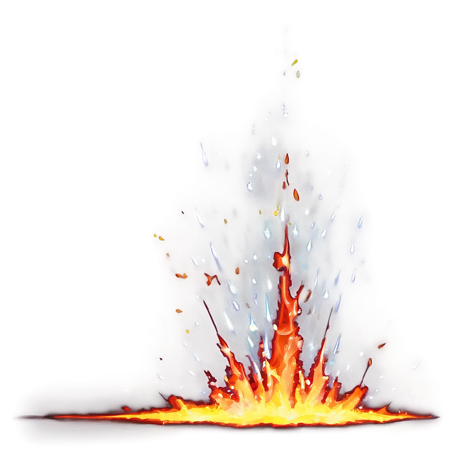 Spark Fire Effect Png 32