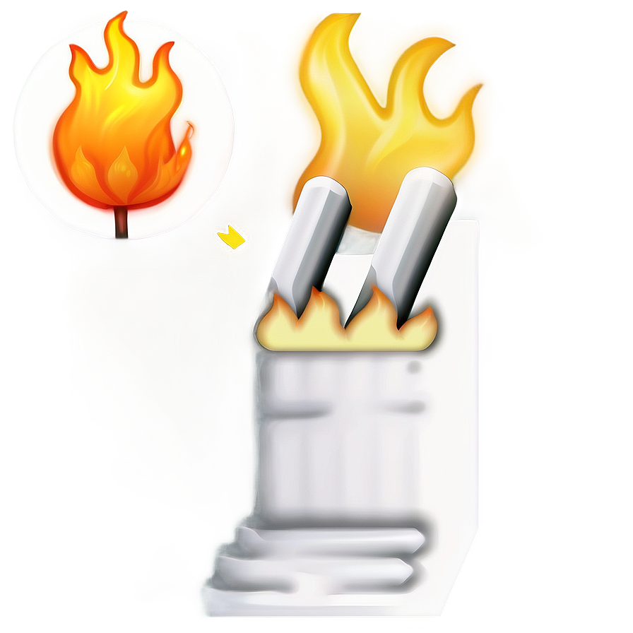 Spark Fire Emoji Drawing Png Gjy92