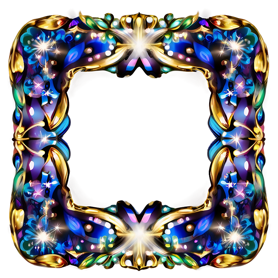 Sparkle Frame Png Gbs