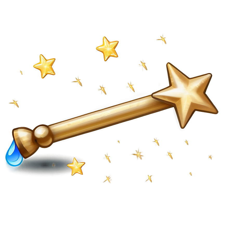 Sparkle Magic Wand Emoji Png Wey57