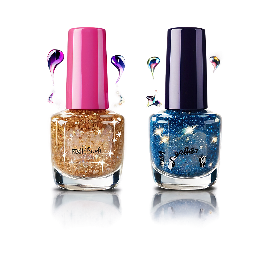 Sparkle Nail Polish Png 46