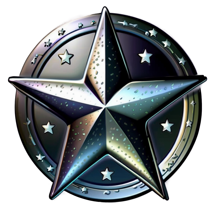 Sparkle Star Emblem Png 06212024