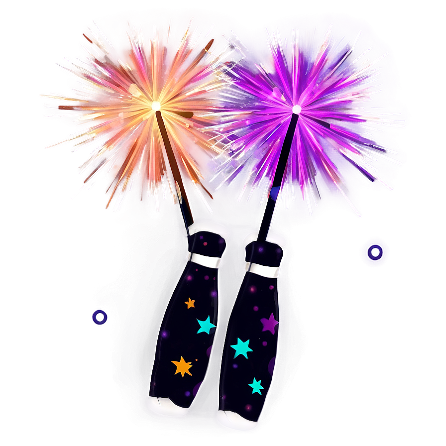 Sparklers Glitter Night Png 38