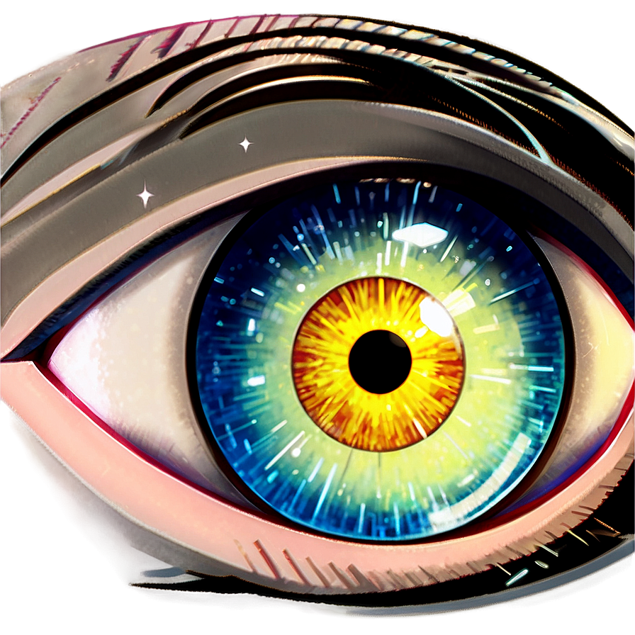 Sparkling Anime Eyes Png Ikh36