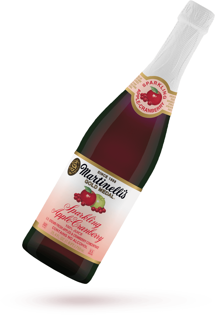 Sparkling Apple Cranberry Bottle