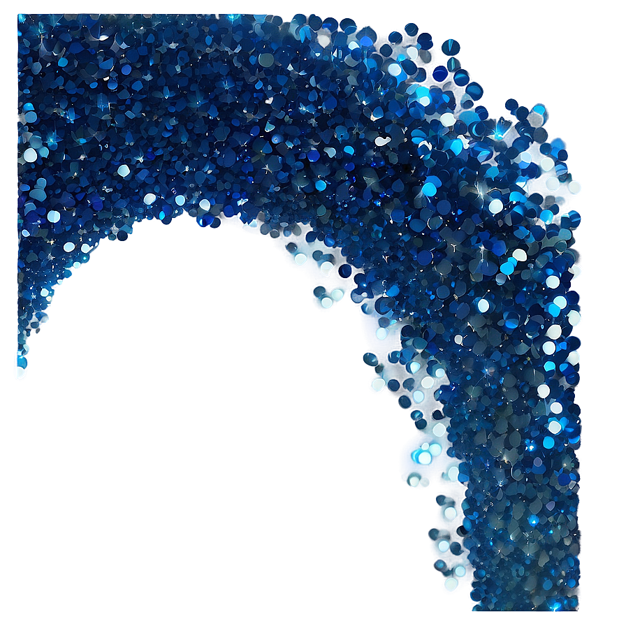 Sparkling Blue Glitter Png Tni76