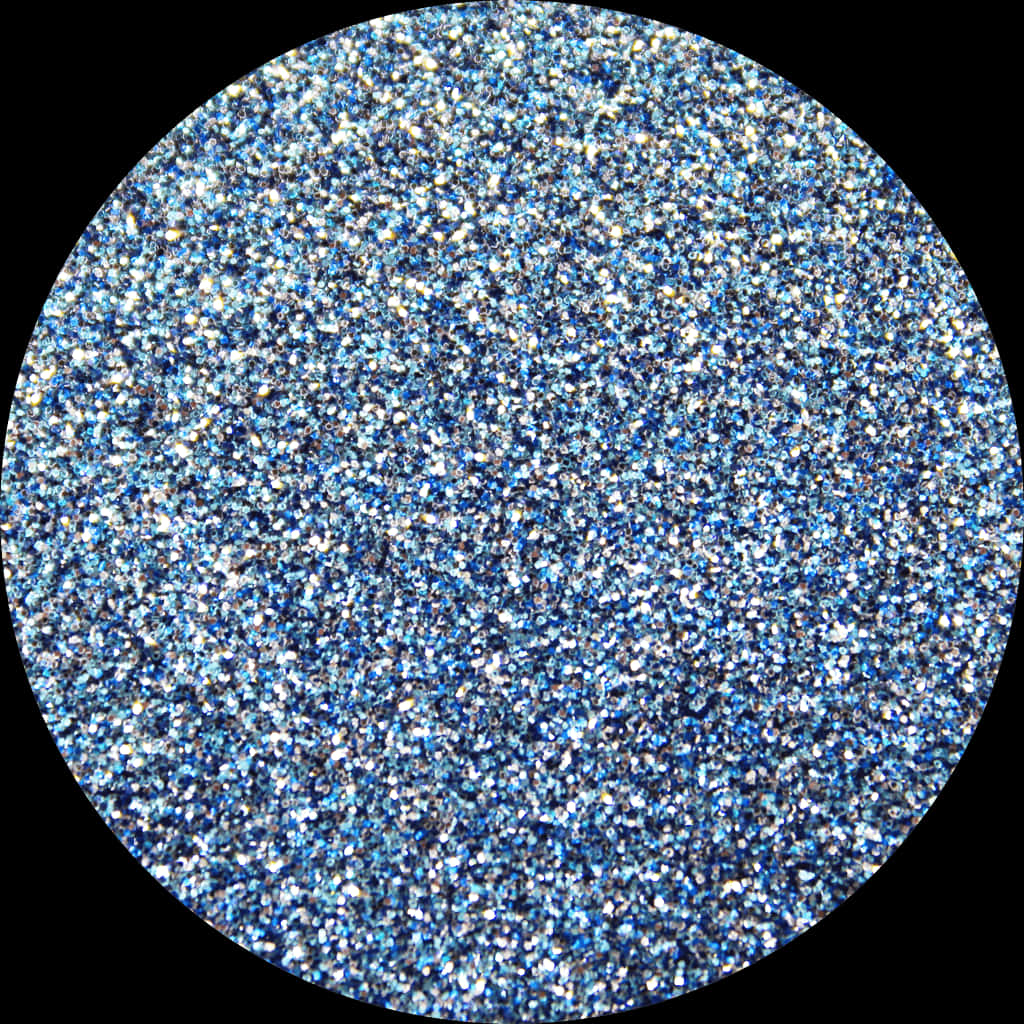 Sparkling Blue Glitter Texture