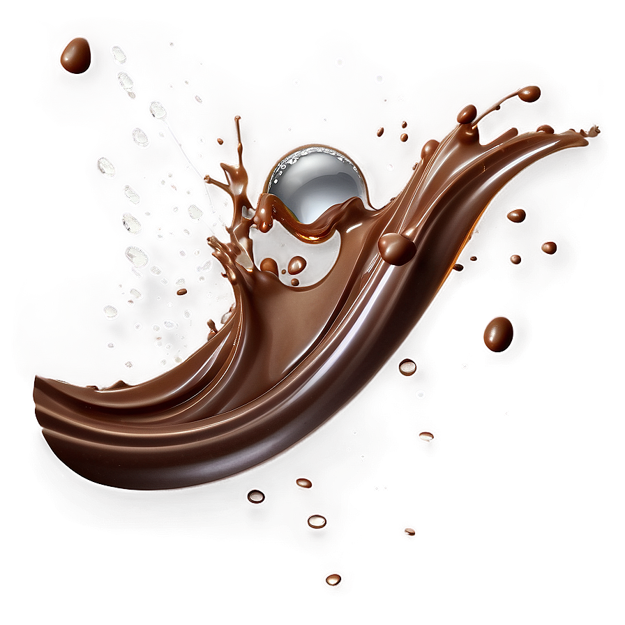 Sparkling Chocolate Splash Png 44