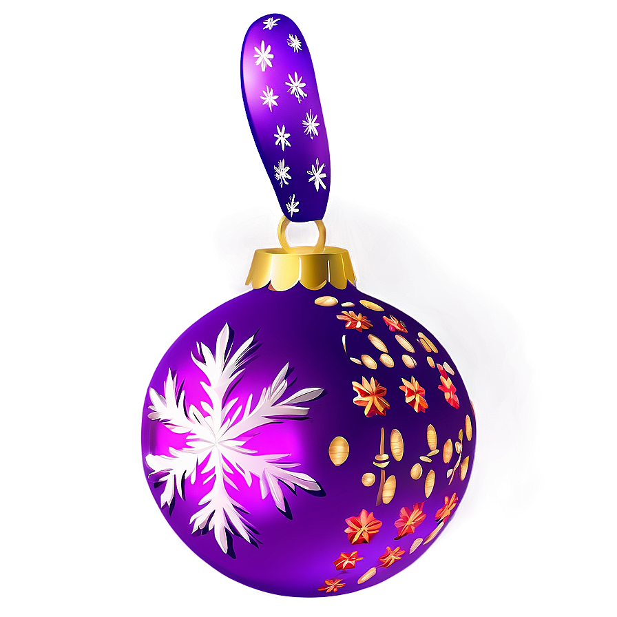 Sparkling Christmas Ornaments Png 05252024