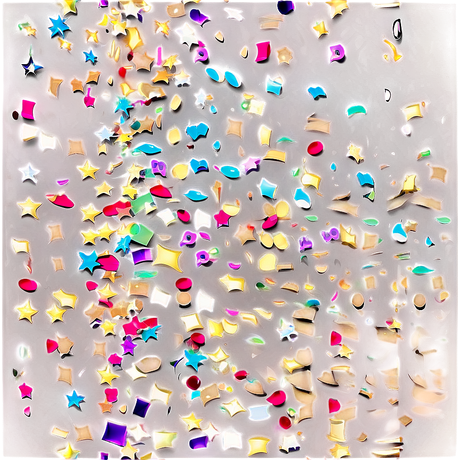 Sparkling Confetti Png 04292024