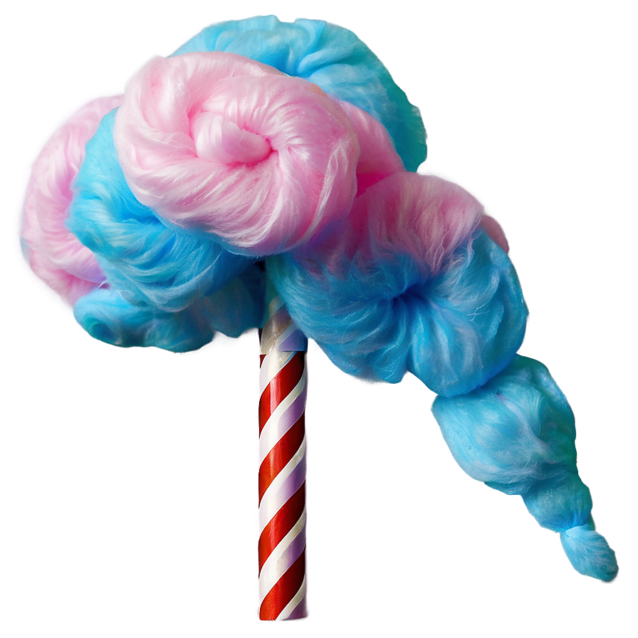 Sparkling Cotton Candy Stick Png Cic89